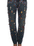 Dolce & Gabbana Crystal Roses Heart Embellished Jeans Dolce & Gabbana