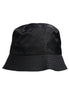 Dolce & Gabbana Black Cotton Wide Brim Bucket Hat Dolce & Gabbana