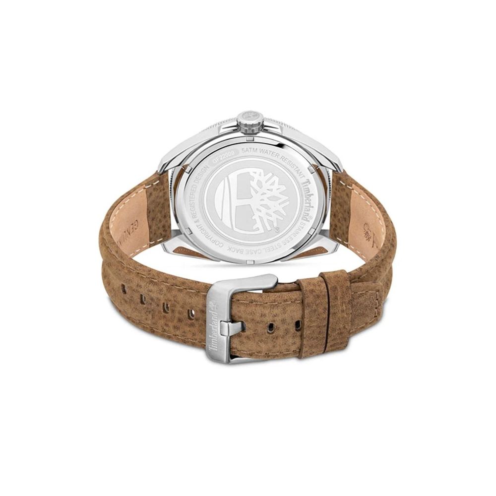 Timberland Brown Leather Dress Watch Timberland