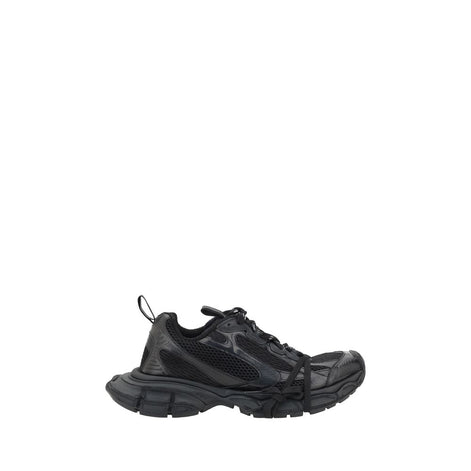 Balenciaga Black Rubber Athletic Sneakers Balenciaga