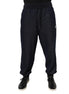 Dolce & Gabbana Black Jacquard Jogger Men Sweatpants Pants Dolce & Gabbana