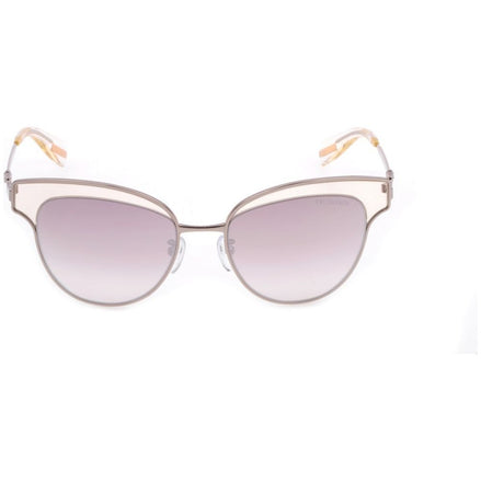 Trussardi Silver Metal Sunglasses Trussardi