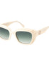Maje Cream Acetate Sunglasses Maje