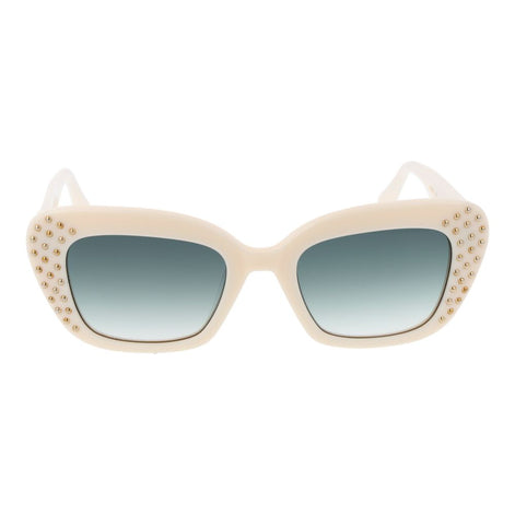Maje Cream Acetate Sunglasses Maje