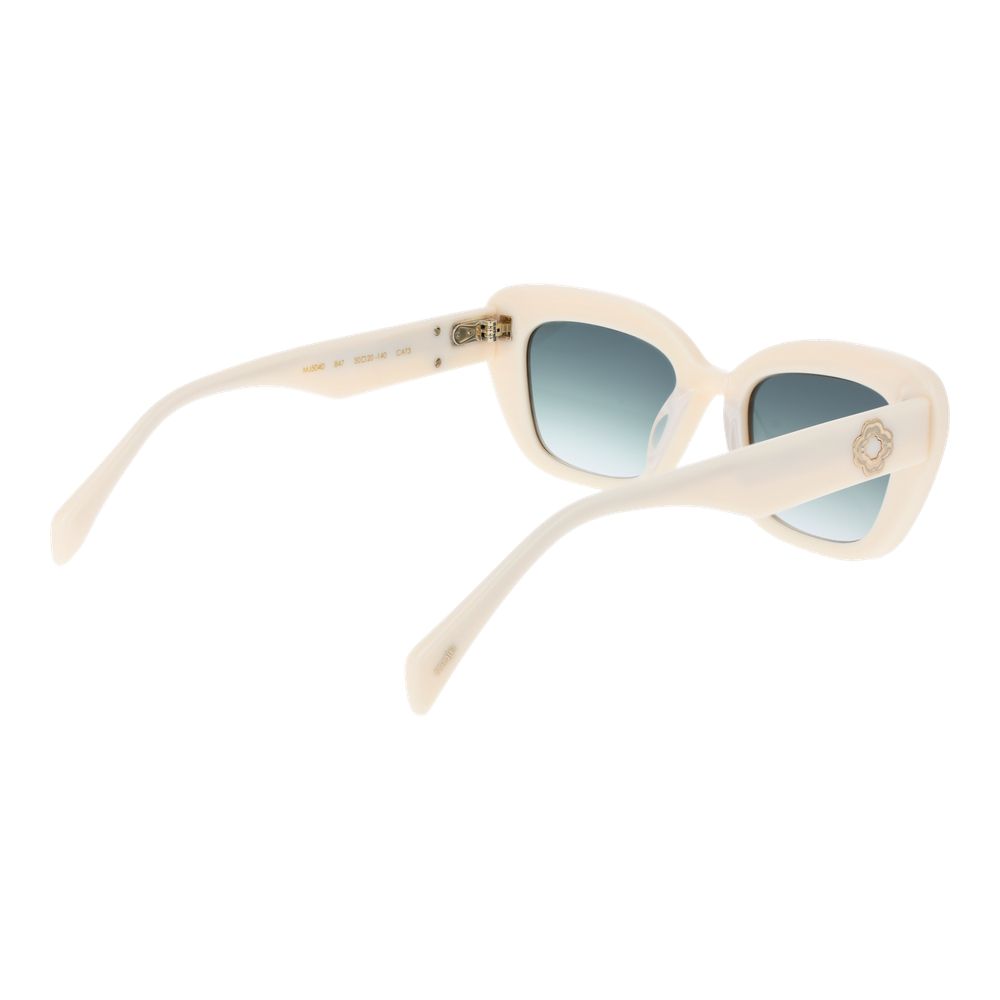 Maje Cream Acetate Sunglasses Maje