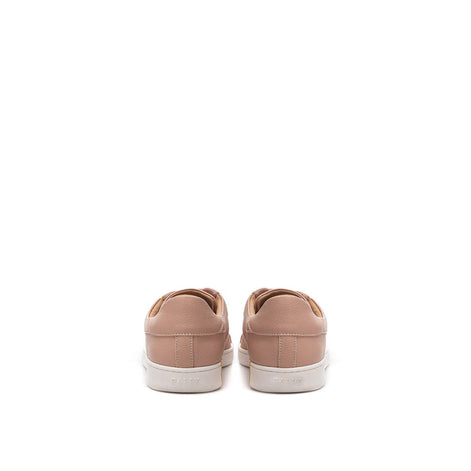Bally Elegant Pink Cotton Leather Sneakers Bally