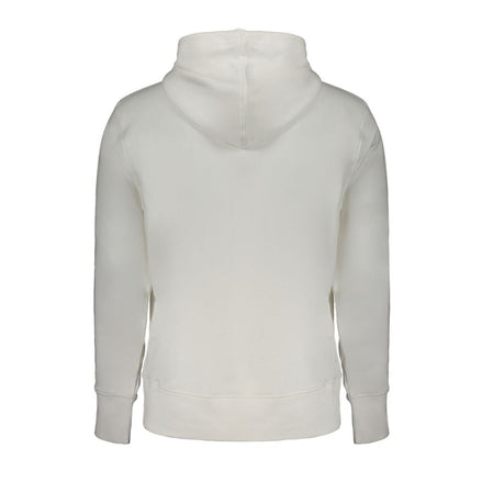 Calvin Klein White Cotton Sweatshirt Calvin Klein