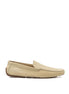 Bally Beige Leather Moccassin Bally