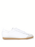 Maison Margiela Low Featherlight Leather And Suede Sneakers Maison Margiela