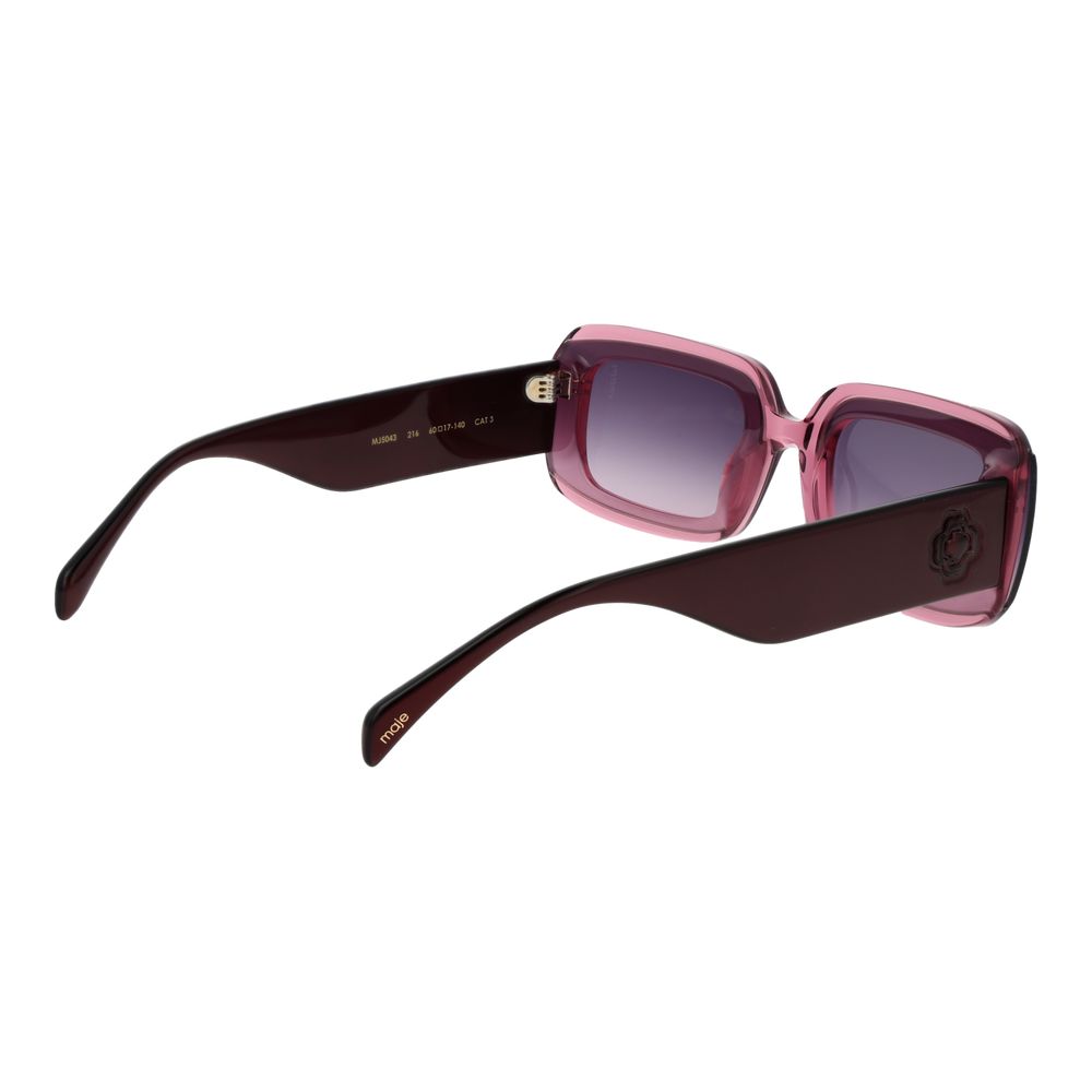 Maje Pink Acetate Sunglasses Maje