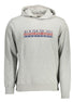 Napapijri Grigio Cotton Men Sweatshirt Napapijri