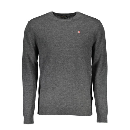 Napapijri Grigio Wool Mens Sweater Napapijri