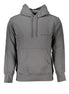 Calvin Klein Elegant Gray Hooded Sweatshirt Calvin Klein