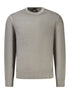 Hugo Boss Gray Wool Mens Sweater Hugo Boss