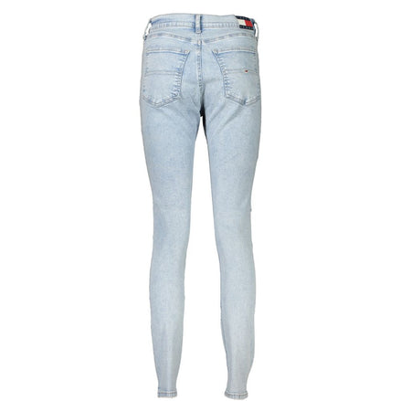 Tommy Hilfiger Blue Cotton Women's Skinny Jean Tommy Hilfiger