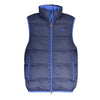 La Martina Blu Polyamide Men's Vest La Martina