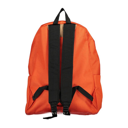 Napapijri Arancione Recycled Polyester Men Backpack Napapijri