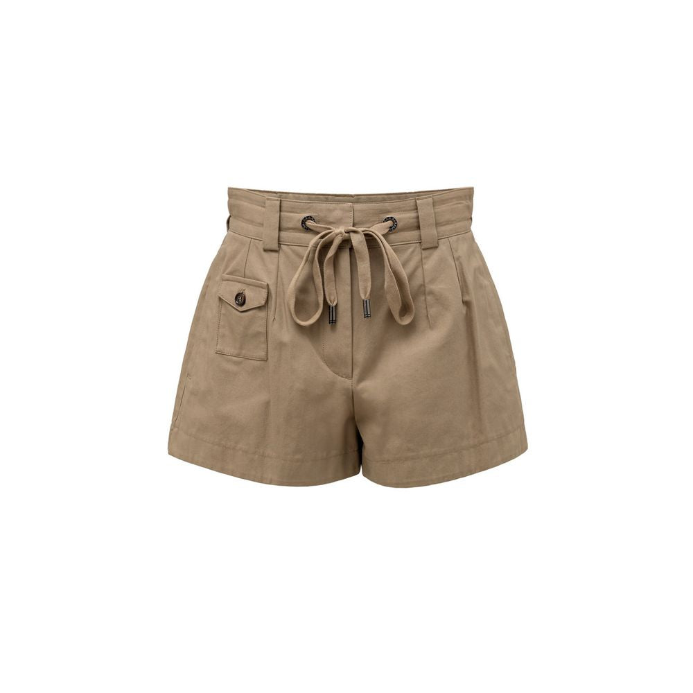 Dolce & Gabbana Beige Cotton Bermuda Shorts Dolce & Gabbana