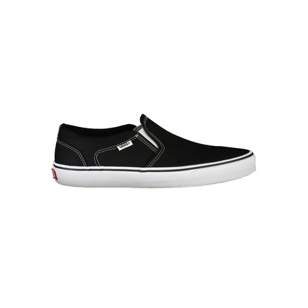Vans Black Polyester Low Top Sneakers Vans