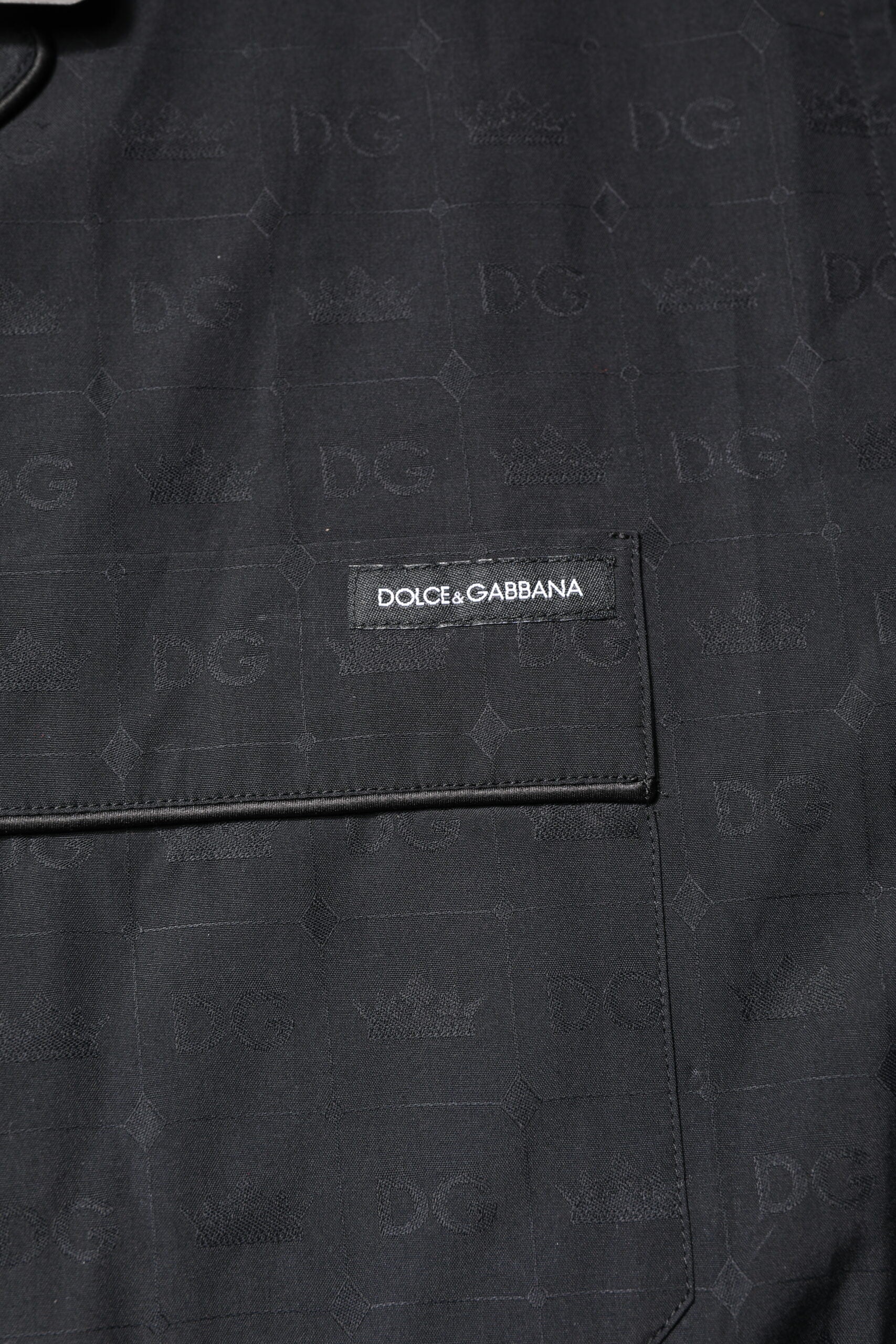 Dolce & Gabbana Black Cotton Men Pajama Set Sleepwear Dolce & Gabbana