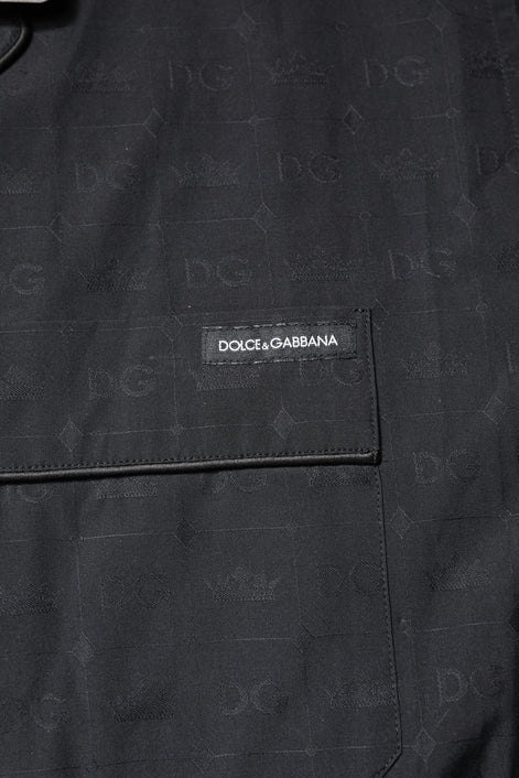 Dolce & Gabbana Black Cotton Men Pajama Set Sleepwear Dolce & Gabbana
