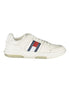 Tommy Hilfiger White Leather Men Sneaker Tommy Hilfiger