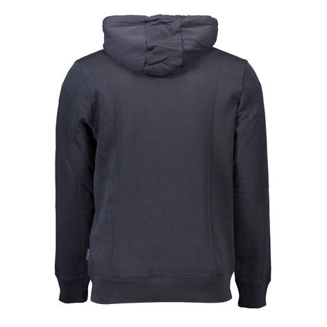 Napapijri Blue Cotton Men's Hoodie Napapijri