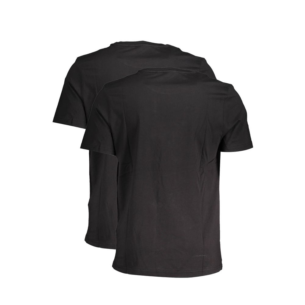 Fila Black Cotton T-Shirt Fila