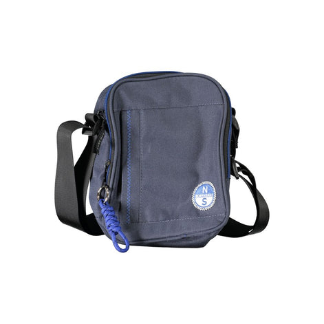 North Sails Blue Polyester Men Shoulder Bag North Sails