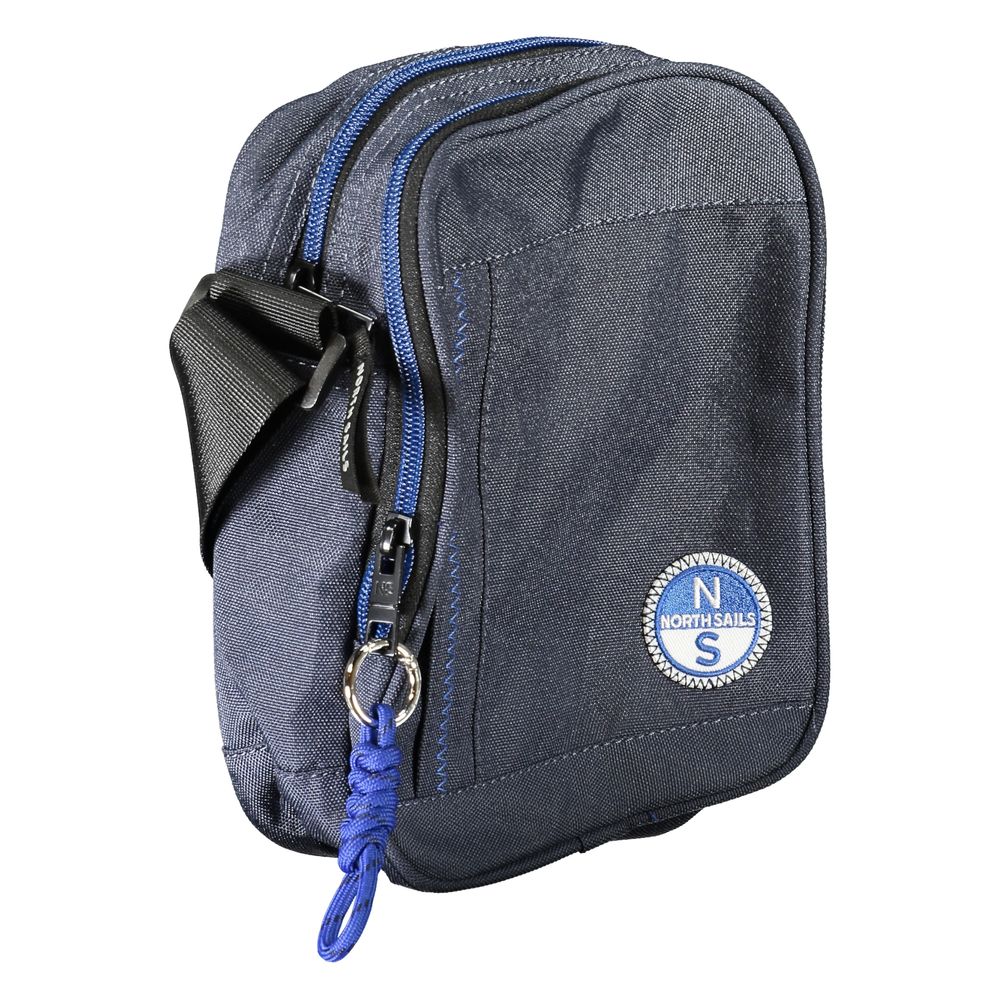 North Sails Blue Polyester Men Shoulder Bag North Sails