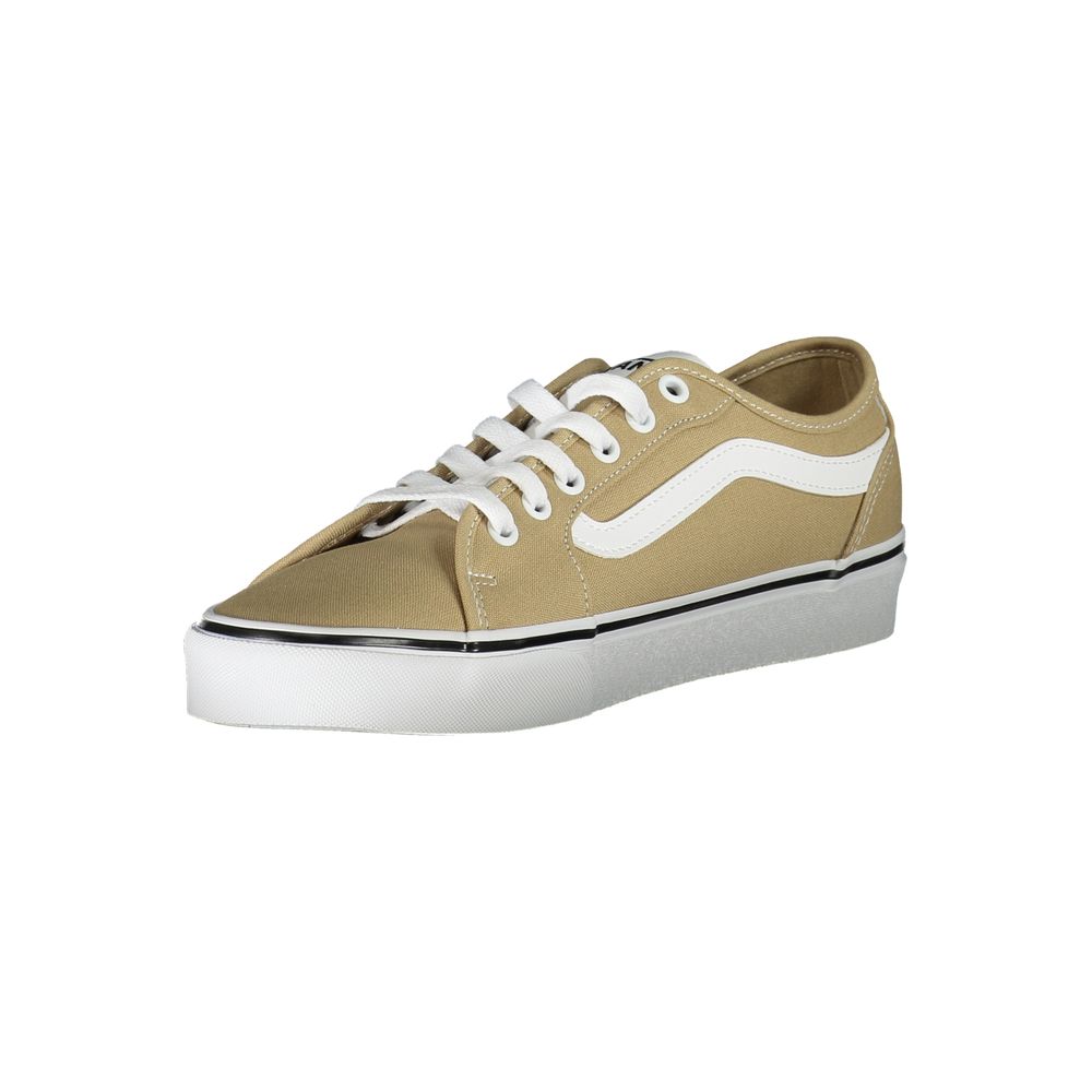 Vans Beige Polyester Athletic Sneakers Vans