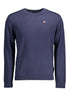 Napapijri Blue Wool Men Sweater Napapijri