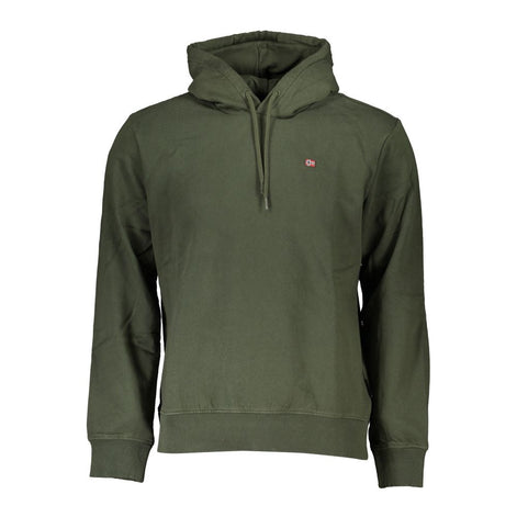 Napapijri Verde Cotton Male Sweatshirt Napapijri