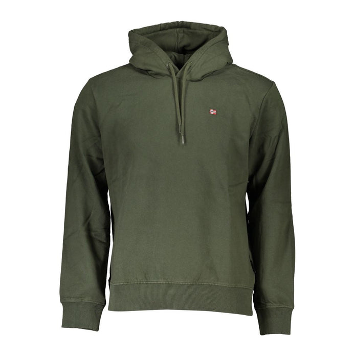 Napapijri Verde Cotton Male Sweatshirt Napapijri