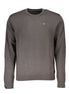 Napapijri Grigio Cotton Men Sweater Napapijri