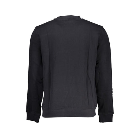 Napapijri Black Cotton Men Sweatshirt Napapijri