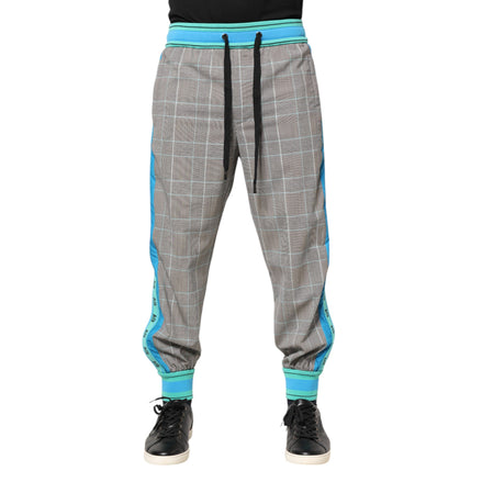 Dolce & Gabbana Multicolor Cotton Men Jogger Sweatpants Pants Dolce & Gabbana