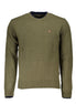 Napapijri Green Fabric Men Sweater Napapijri
