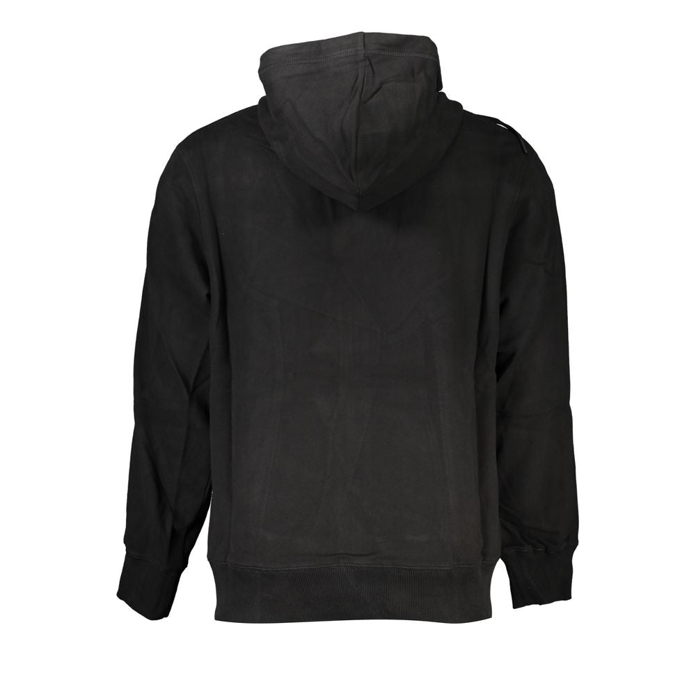 Calvin Klein Black Cotton Men's Sweatshirt Calvin Klein