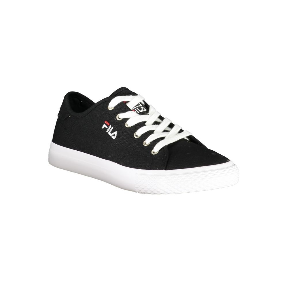 Fila Black Polyester Athletic Sneakers Fila