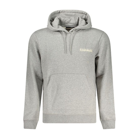 Napapijri Grigio Cotton Men's Hoodie Napapijri