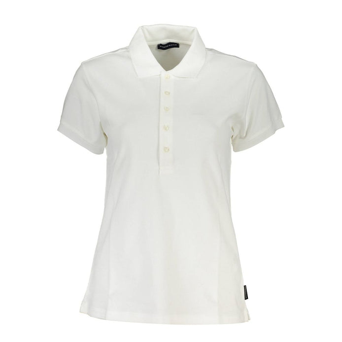 North Sails White Cotton Polo Shirt North Sails
