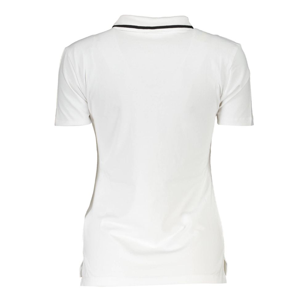 Fila White Cotton Womens Polo Shirt Fila