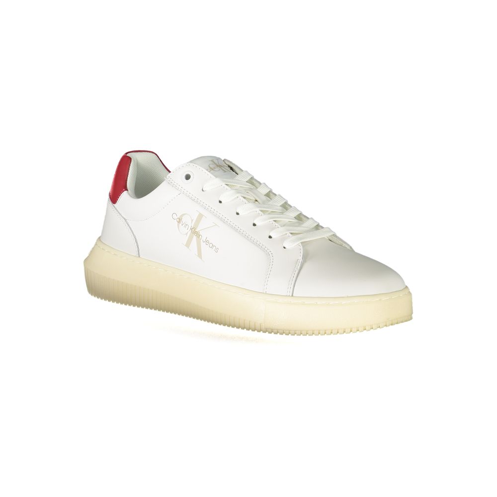 Calvin Klein White Polyester Athletic Sneakers Calvin Klein