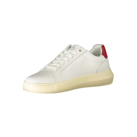 Calvin Klein White Polyester Athletic Sneakers Calvin Klein