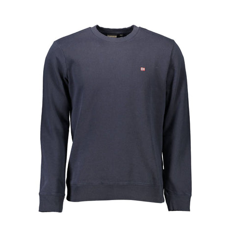 Napapijri Blue Cotton Men's Sweatshirt Napapijri