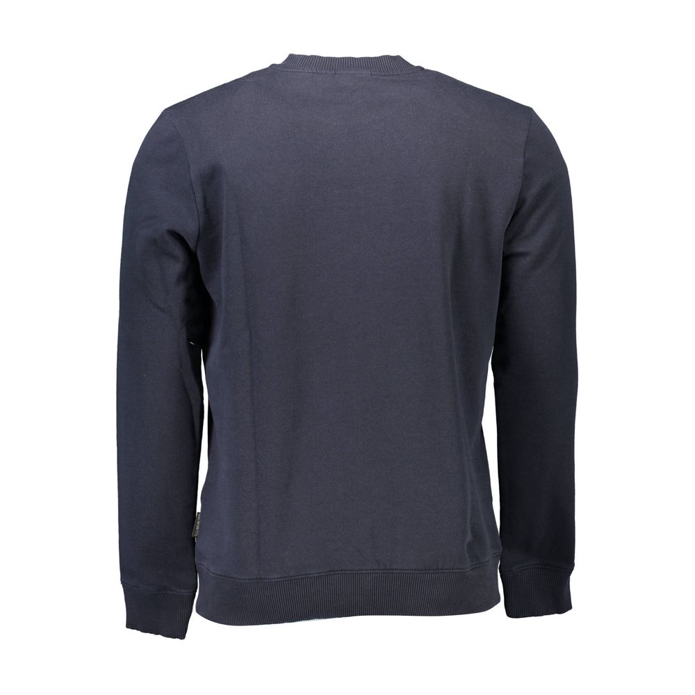 Napapijri Blue Cotton Men's Sweatshirt Napapijri