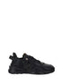 Fendi Black Calf Leather Bos Taurus Athletic Sneakers Fendi