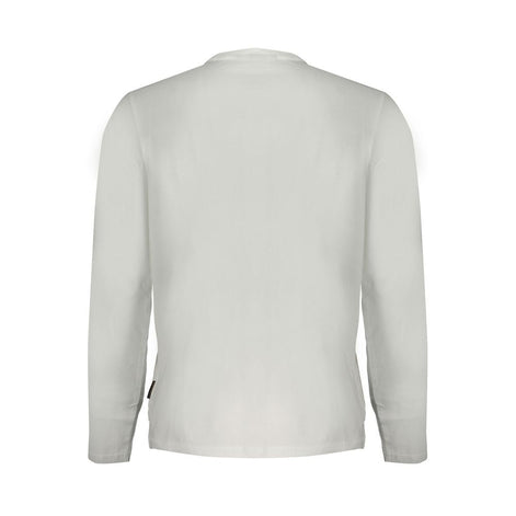Napapijri White Cotton Men T-Shirt Napapijri