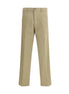 Prada Beige Cotton Chino Pants Prada